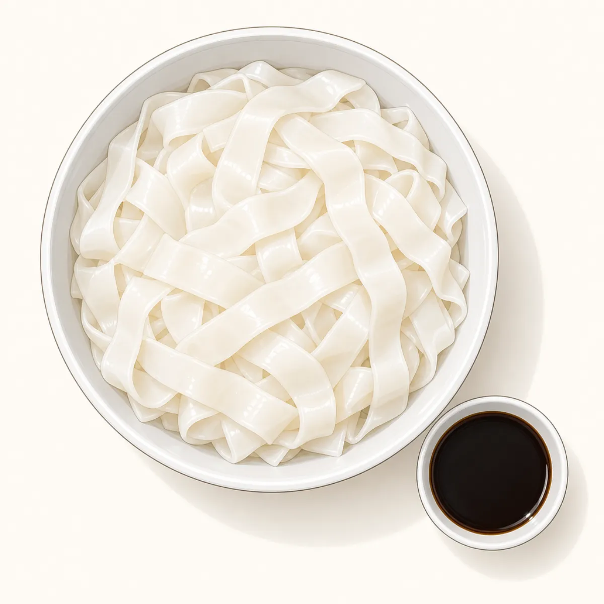 Noodles + sauce