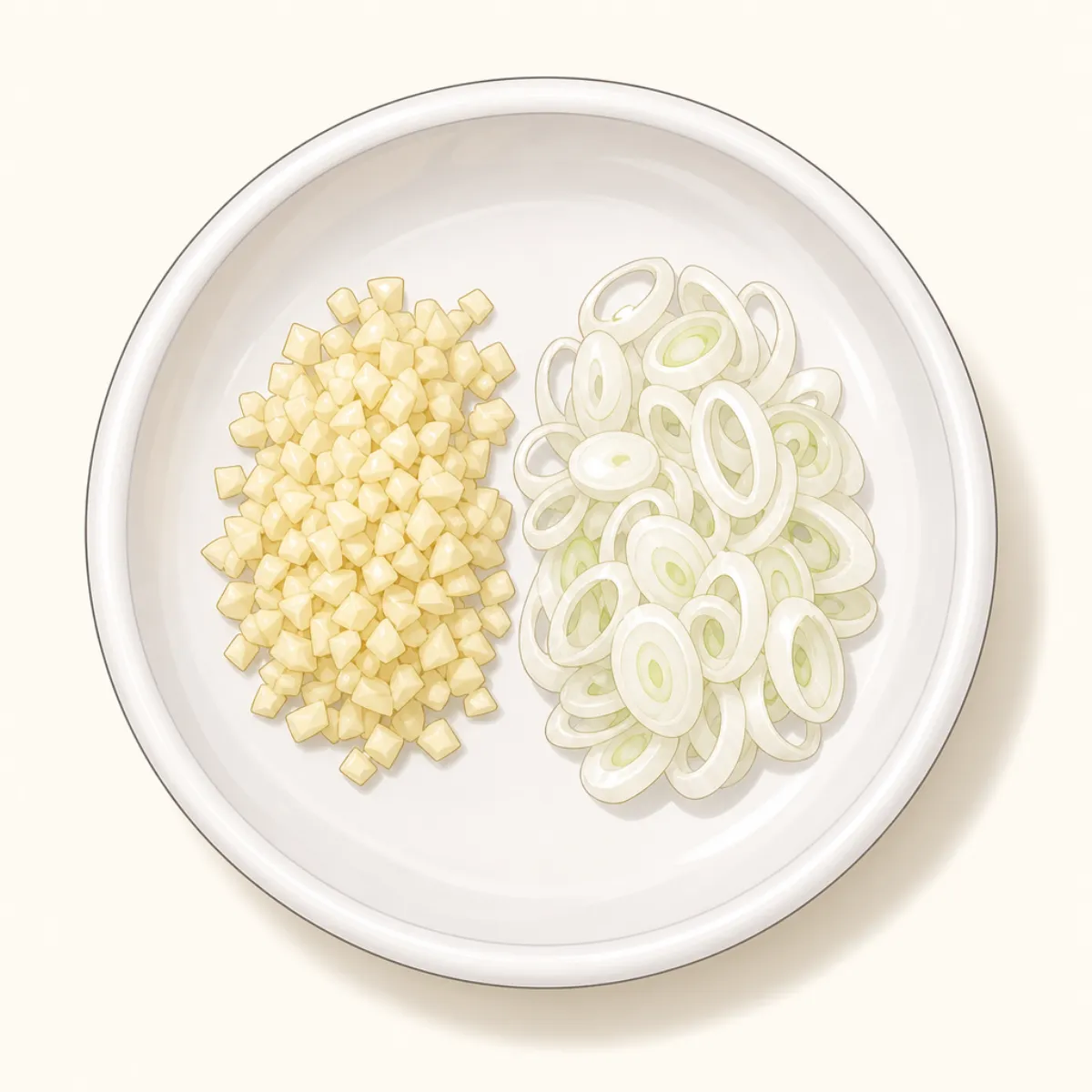 Garlic + whites