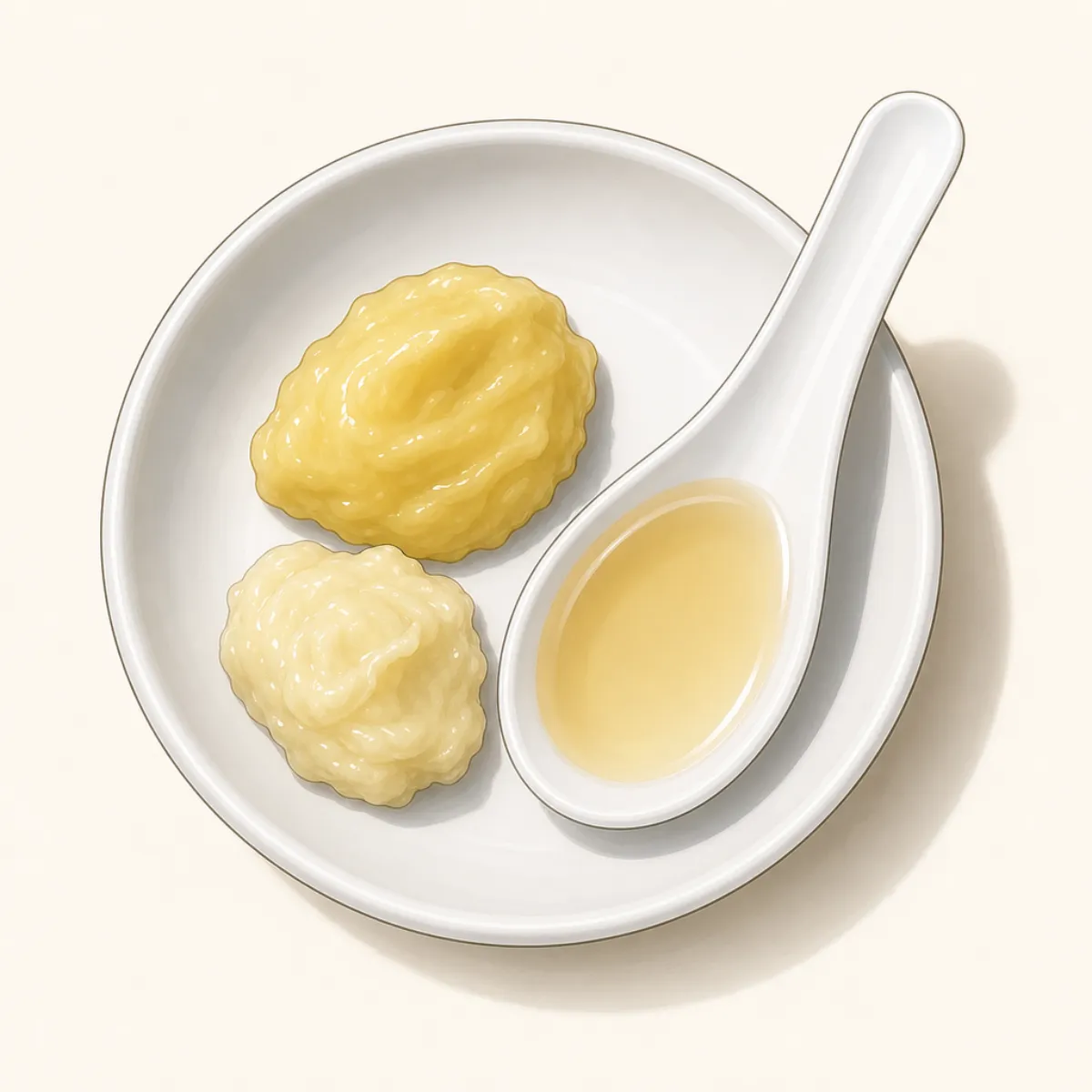 Ginger + garlic