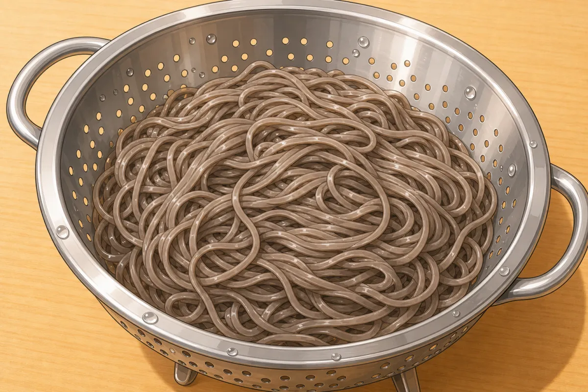 Cook the soba