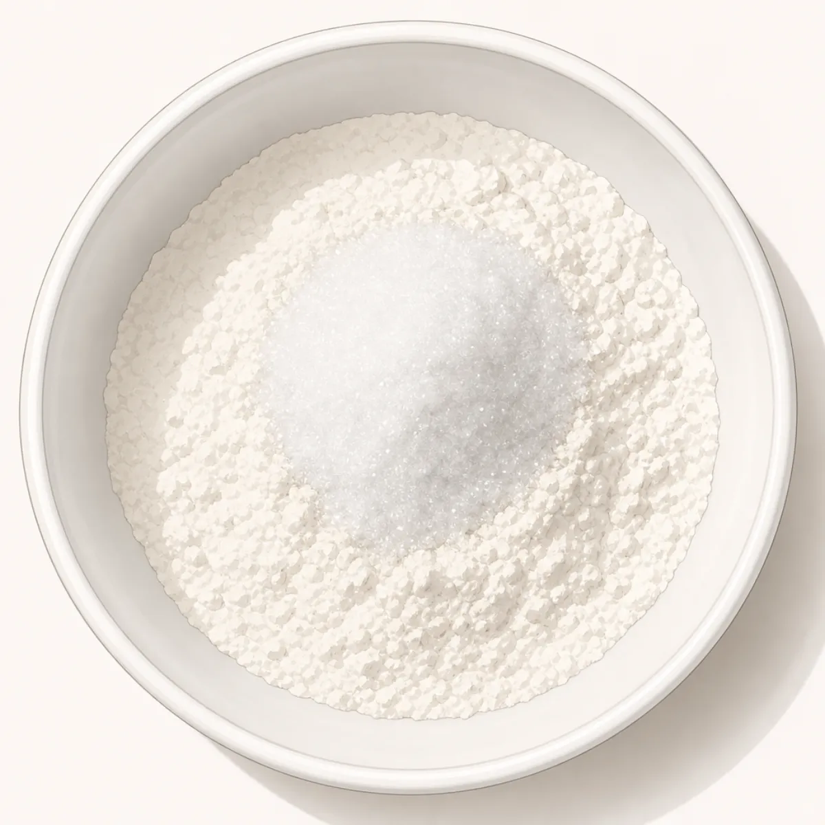 Shiratamako + sugar