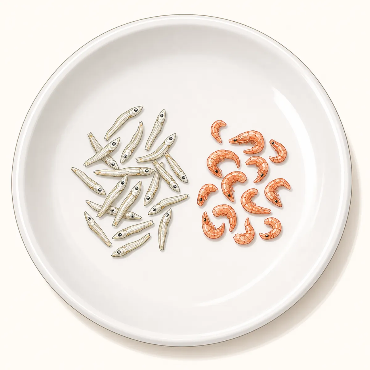 Fish + shrimp