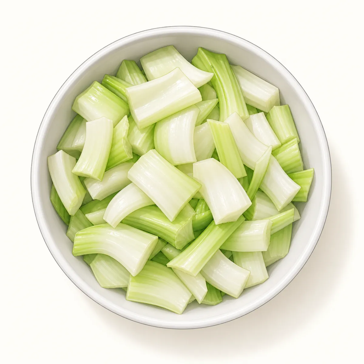 Bok choy stems