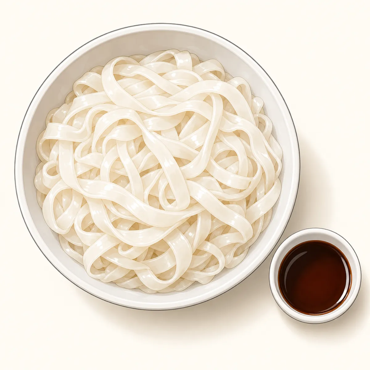 Noodles + sauce