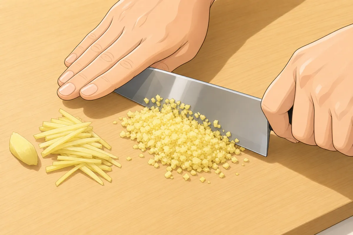 Mince the ginger finely — and use only ¼ cup.