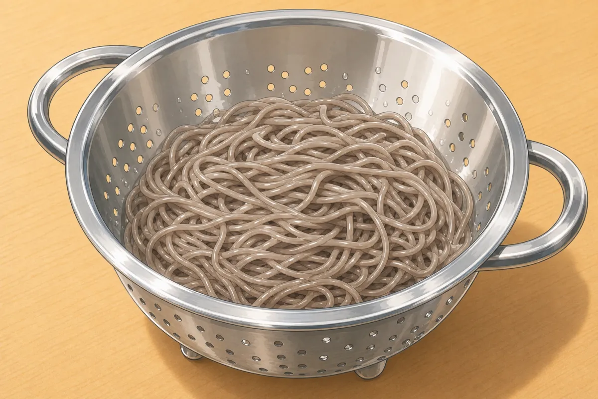 Cook the soba
