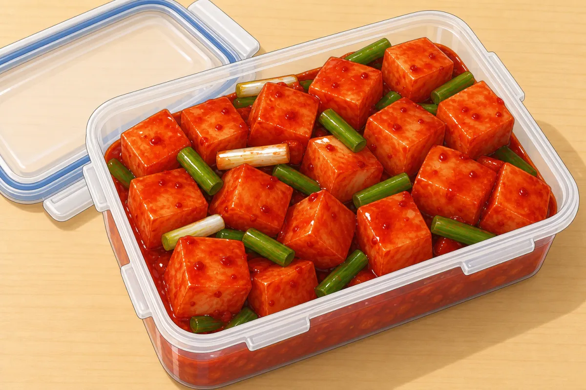 Into the fridge