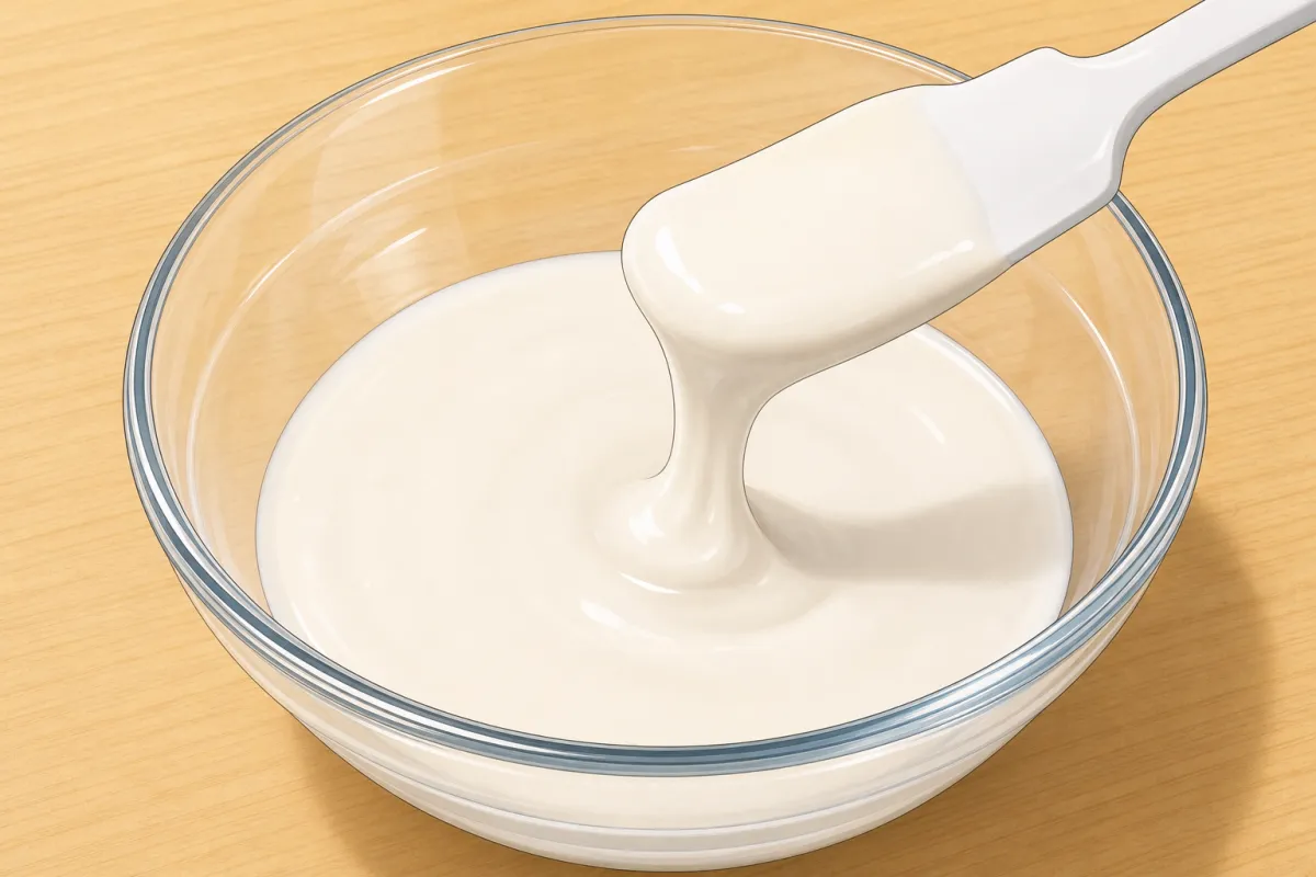 Mix the batter