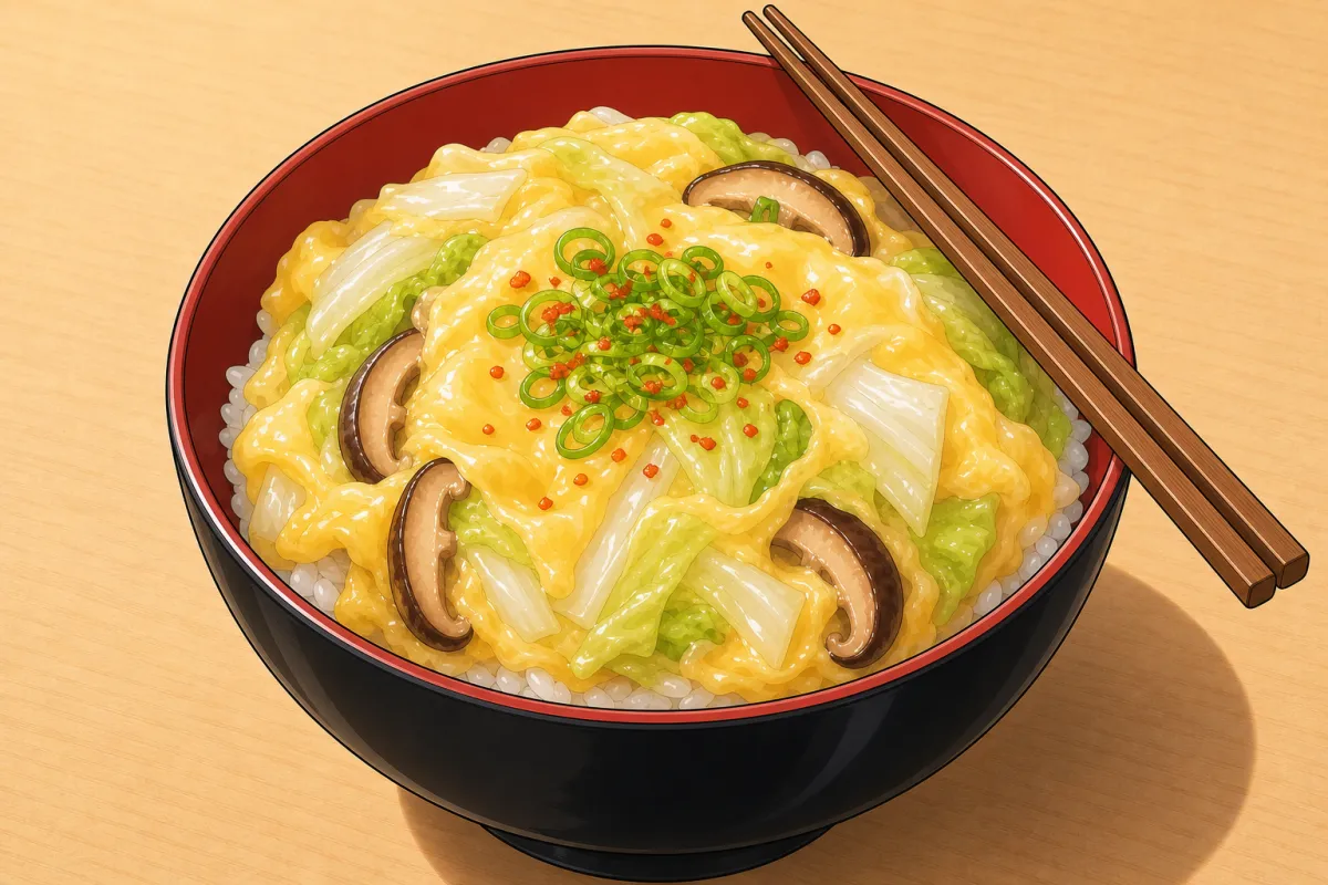 Slide onto the rice