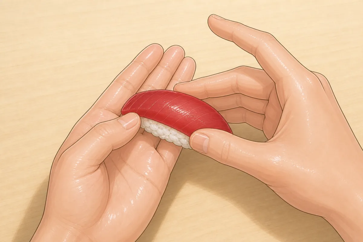 Back to the left hand, four edges