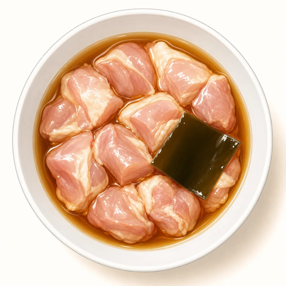 Chicken in marinade