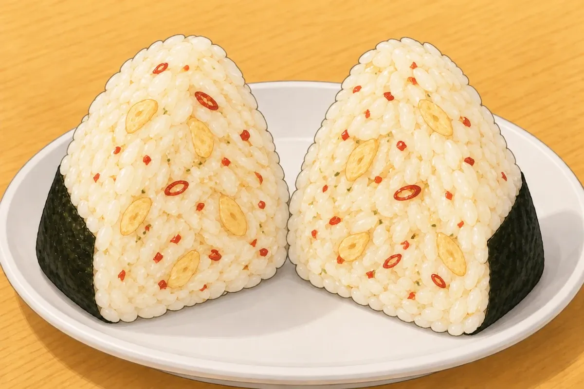 Pepperoncino (Bongo) onigiri