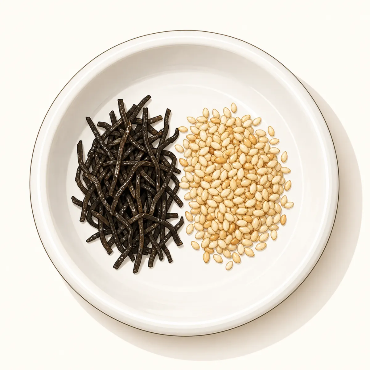Shio kombu + sesame