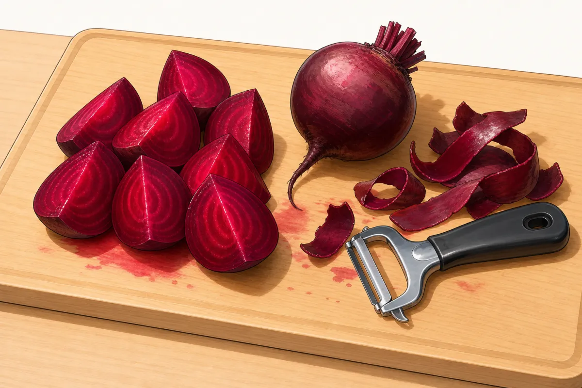 Peel and quarter