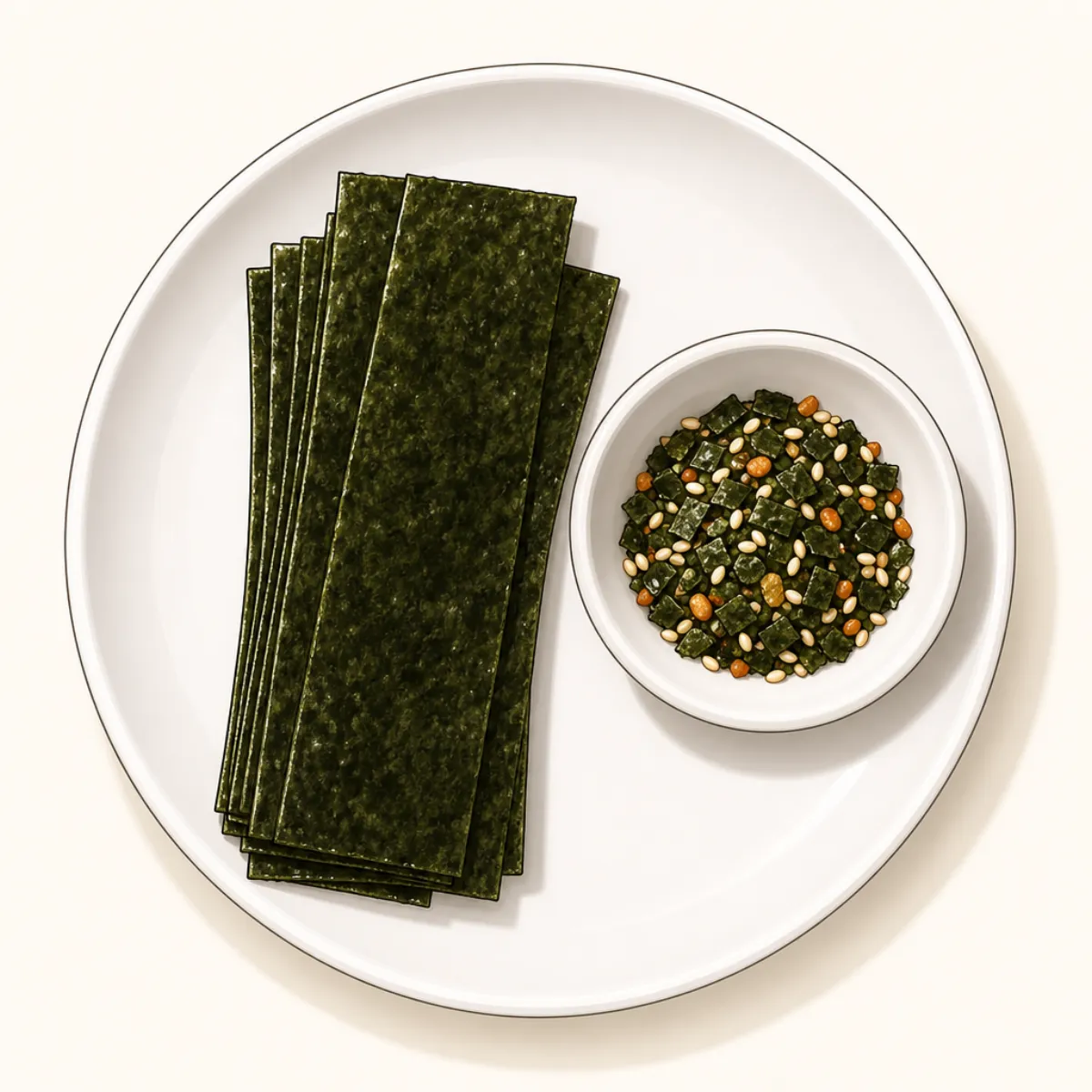 Nori + furikake