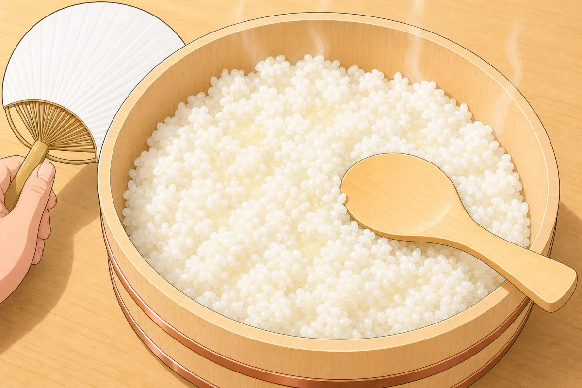 Pour the seasoning over the paddle