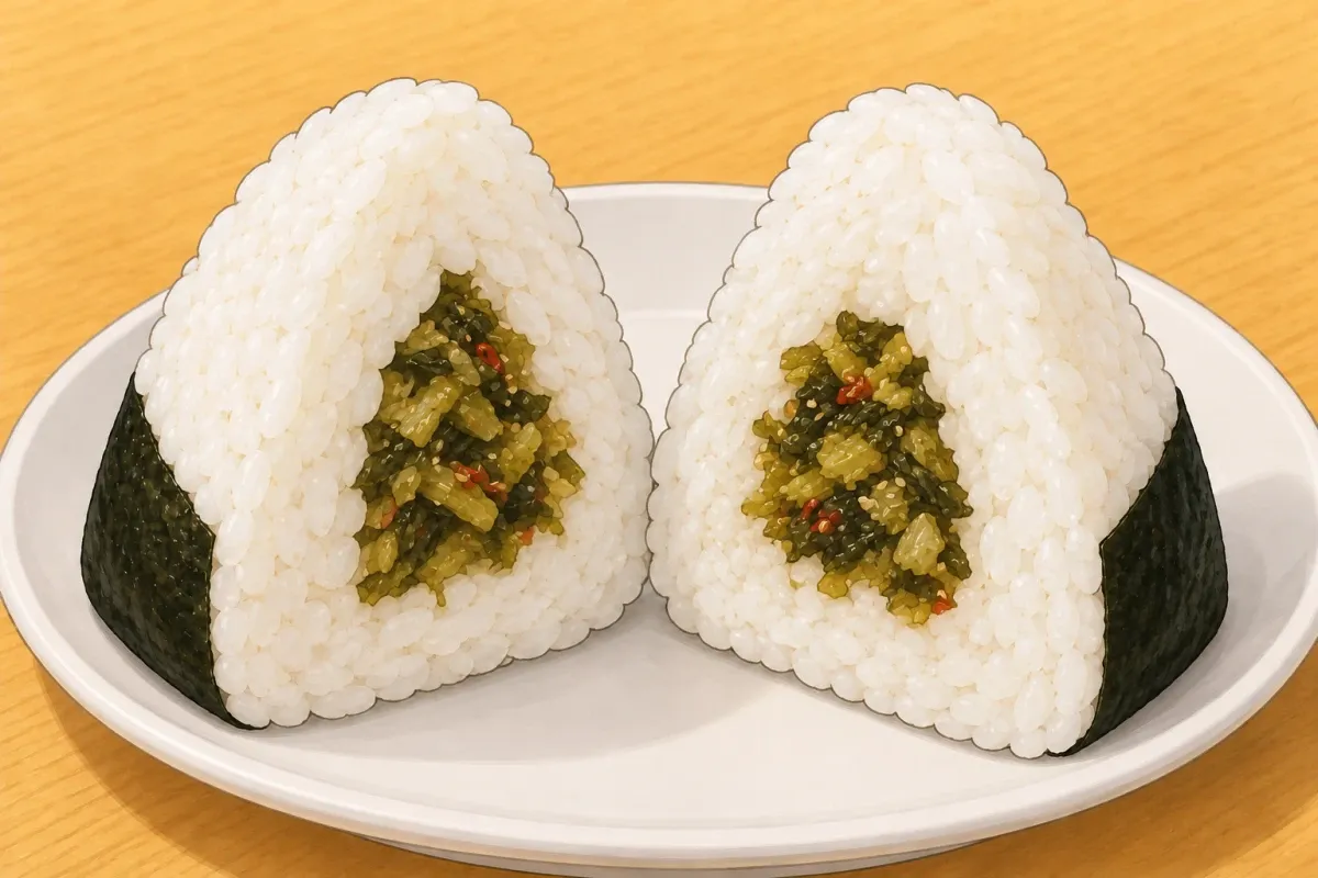 Takana (Bongo) onigiri