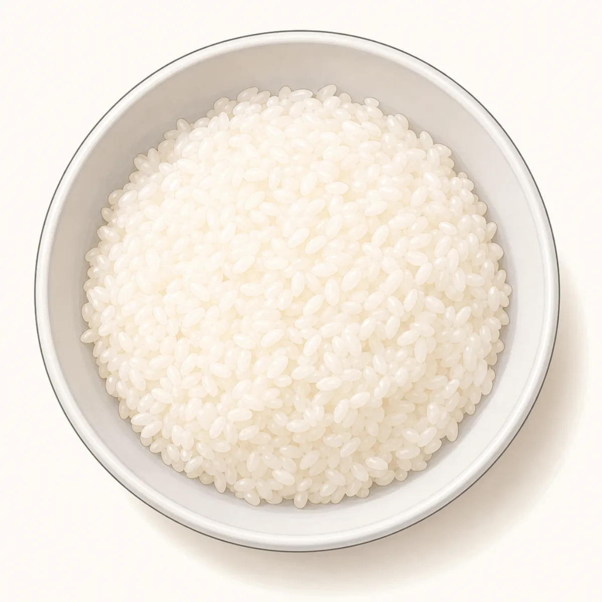Sushi rice + sesame