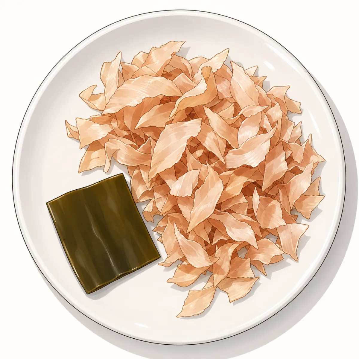 Kombu + katsuobushi